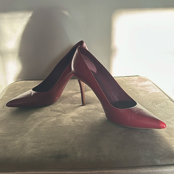Celine Bordeaux pumps - Picture 2 of 9